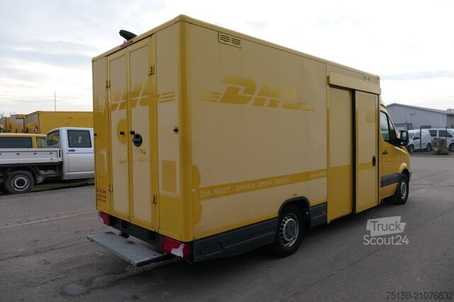 Box van mercedes-benz SPRINTER 310 CDI MAXI EURO-5 KOFFER REGALE KAMERA DURCHGANG