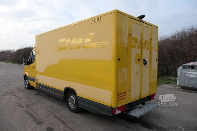 Box van mercedes-benz SPRINTER 310 CDI MAXI EURO-5 KOFFER REGALE KAMERA DURCHGANG