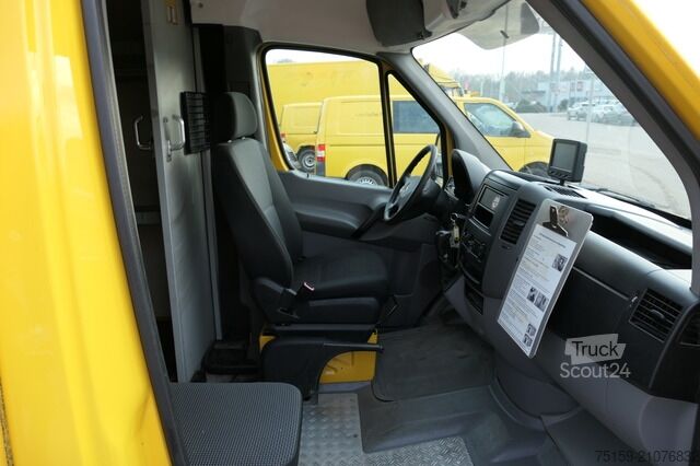 Box van mercedes-benz SPRINTER 310 CDI MAXI EURO-5 KOFFER REGALE KAMERA DURCHGANG