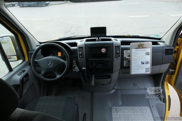 Box van mercedes-benz SPRINTER 310 CDI MAXI EURO-5 KOFFER REGALE KAMERA DURCHGANG