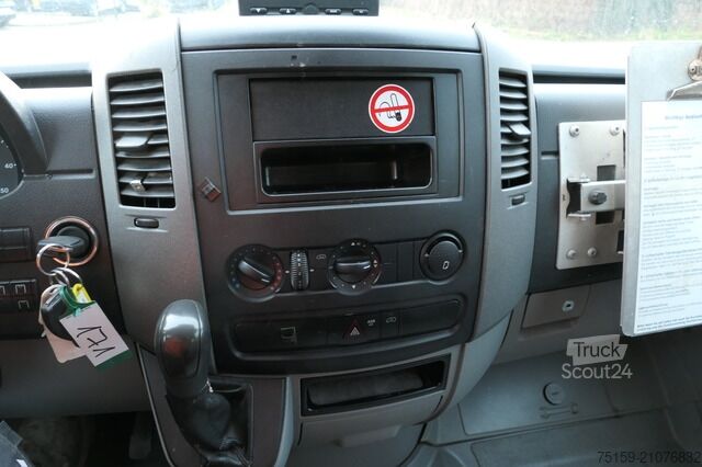 Box van mercedes-benz SPRINTER 310 CDI MAXI EURO-5 KOFFER REGALE KAMERA DURCHGANG