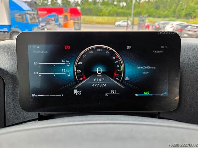 Vaihtolavakuorma-auto MERCEDES-BENZ Actros 2553 / Retarder / Ladebordwand /Lenkachse