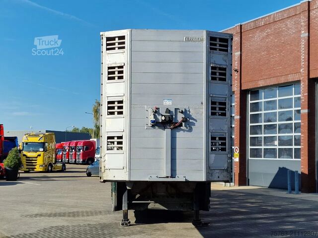 Cattle transport Pezzaioli 5 deck livestock trailer - Water & Ventilation ...