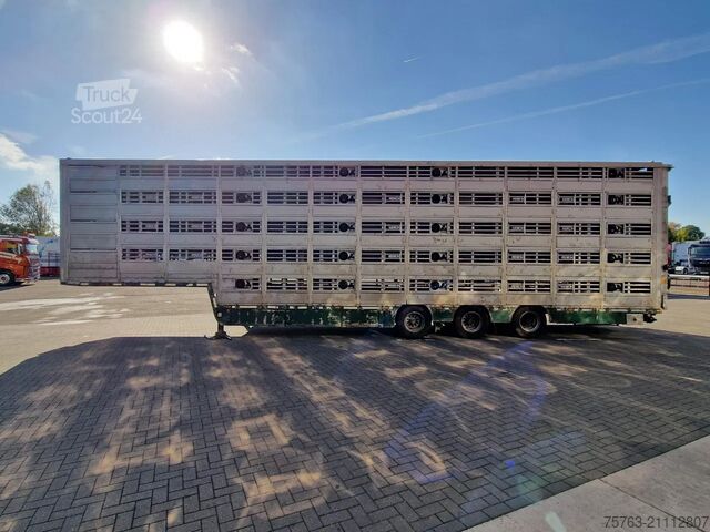 Cattle transport Pezzaioli 5 deck livestock trailer - Water & Ventilation ...
