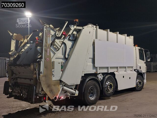 Vozidlo na zber odpadu DAF CF 290 6X2 NL-Truck APK Haller MEDIUM XL Steeri...