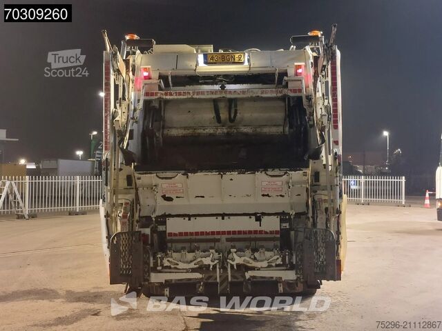 Vozidlo na zber odpadu DAF CF 290 6X2 NL-Truck APK Haller MEDIUM XL Steeri...