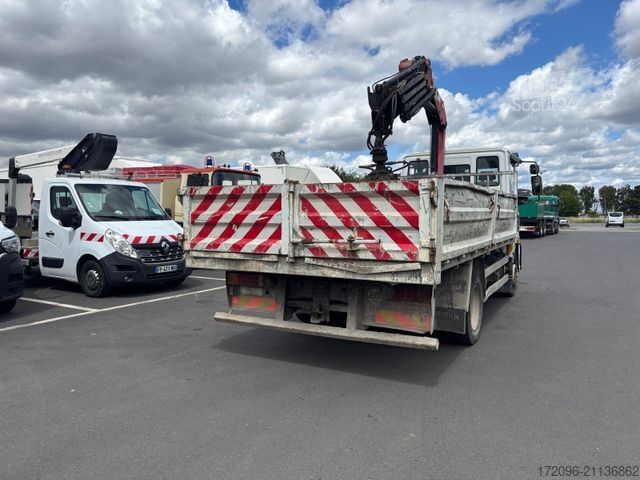 Camion benne IVECO Eurocargo ML120E21 /Kipper/ Kran/no DOCUMENTS!