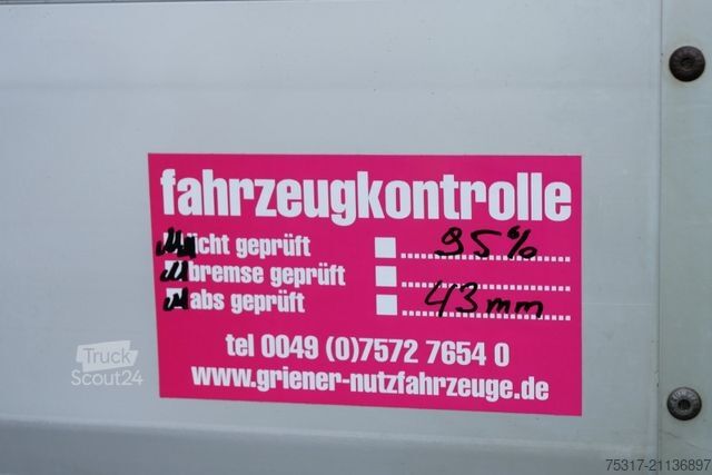 Kofferauflieger SCHMITZ CARGOBULL SKO 24/ DOPPELSTOCK / ZURRL. / 12642 XL nur 142