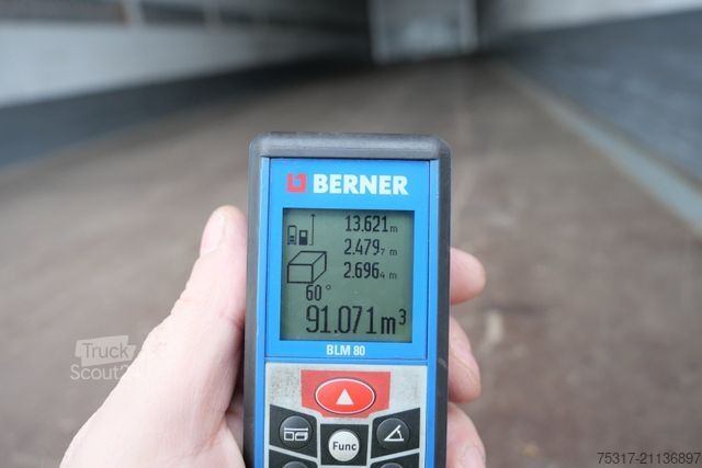 Kofferauflieger SCHMITZ CARGOBULL SKO 24/ DOPPELSTOCK / ZURRL. / 12642 XL nur 142