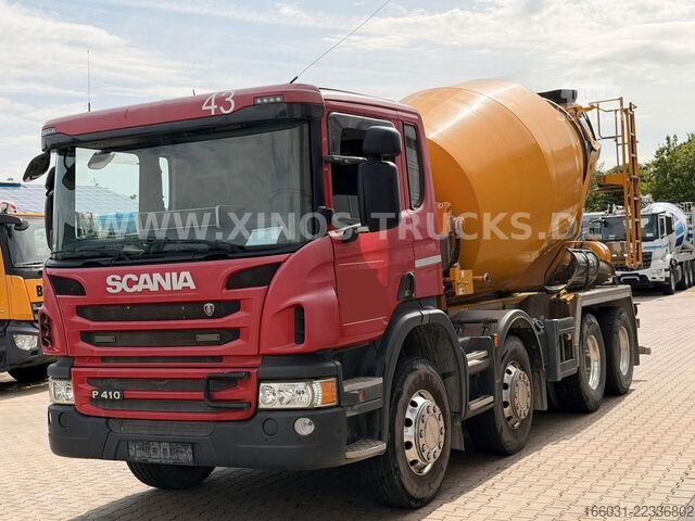 Φορτηγό αναμικτήρας σκυροδέματος SCANIA P410 8X4 Stetter 9m³ - German