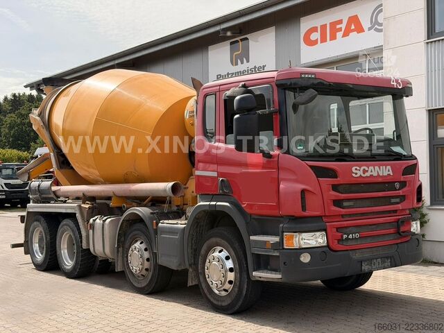 Φορτηγό αναμικτήρας σκυροδέματος SCANIA P410 8X4 Stetter 9m³ - German