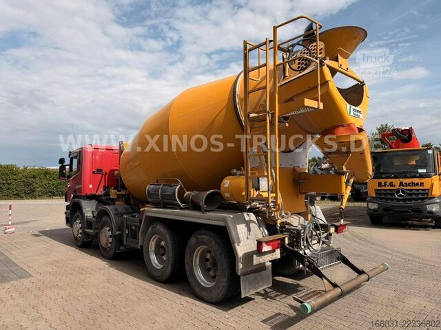 Φορτηγό αναμικτήρας σκυροδέματος SCANIA P410 8X4 Stetter 9m³ - German
