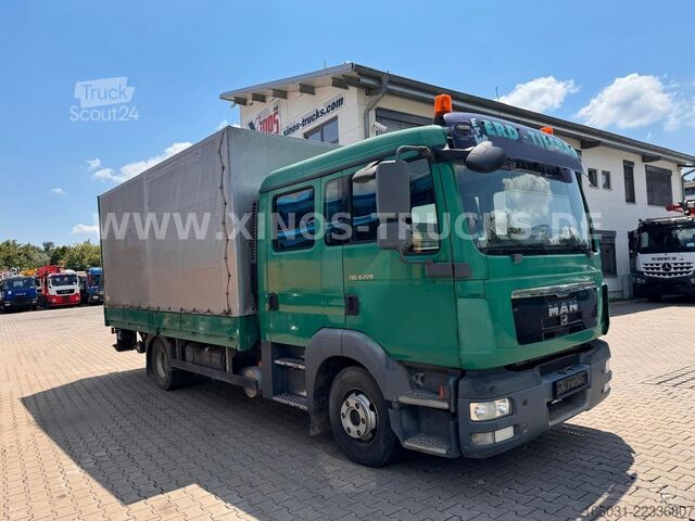 Verhollinen pakettiauto MAN TGS 8.220 4X2 6-Sitzer - Max. 7490kg! C1 SCHEIN