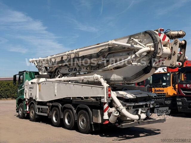 Tovornjak s črpalko za beton MERCEDES-BENZ AROCS 4751 CIFA  K53H-5Sections  180M3/H