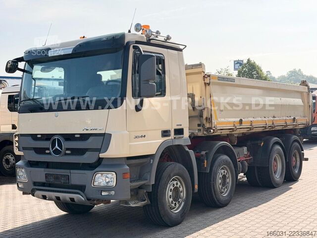 Háromirányú billenő teherautó MERCEDES-BENZ Actros 3544 8X4 Meiller Dreiseitenkipper