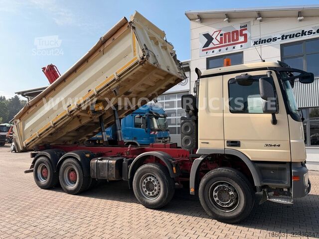 Háromirányú billenő teherautó MERCEDES-BENZ Actros 3544 8X4 Meiller Dreiseitenkipper