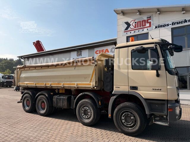 Háromirányú billenő teherautó MERCEDES-BENZ Actros 3544 8X4 Meiller Dreiseitenkipper