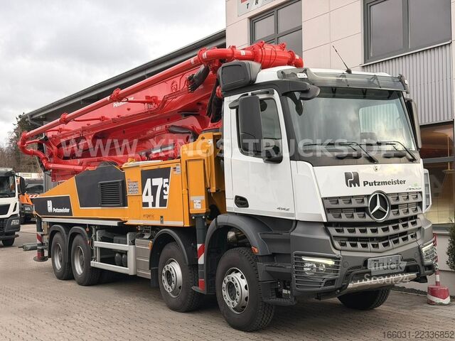 Tovornjak s črpalko za beton MERCEDES-BENZ Arocs 4142 EUR3 PUTZMEISTER BSF 47M/5 16.H