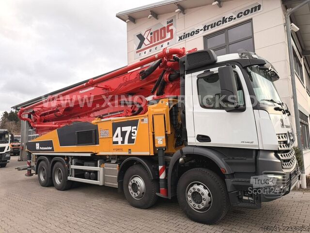 Tovornjak s črpalko za beton MERCEDES-BENZ Arocs 4142 EUR3 PUTZMEISTER BSF 47M/5 16.H