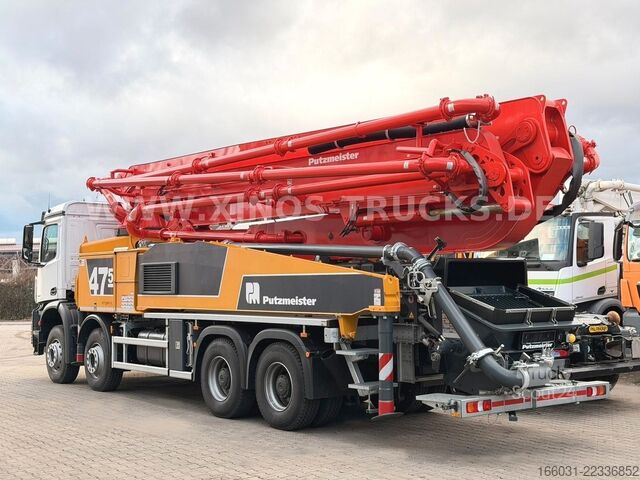 Tovornjak s črpalko za beton MERCEDES-BENZ Arocs 4142 EUR3 PUTZMEISTER BSF 47M/5 16.H