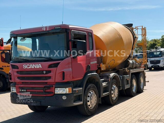 Autobetoniere SCANIA P410 8X4 Stetter 9m³ - German