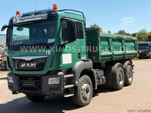 Billenő teherautó MAN 26.440 6X4 MEILLER DSK Bordmatik German