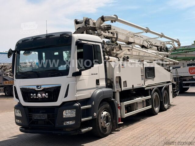 Autobetoniera cu pompă MAN TGS 6X4 PUTZMEISTER BSF 36M/5