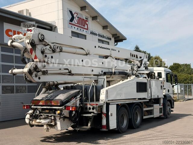 Autobetoniera cu pompă MAN TGS 6X4 PUTZMEISTER BSF 36M/5
