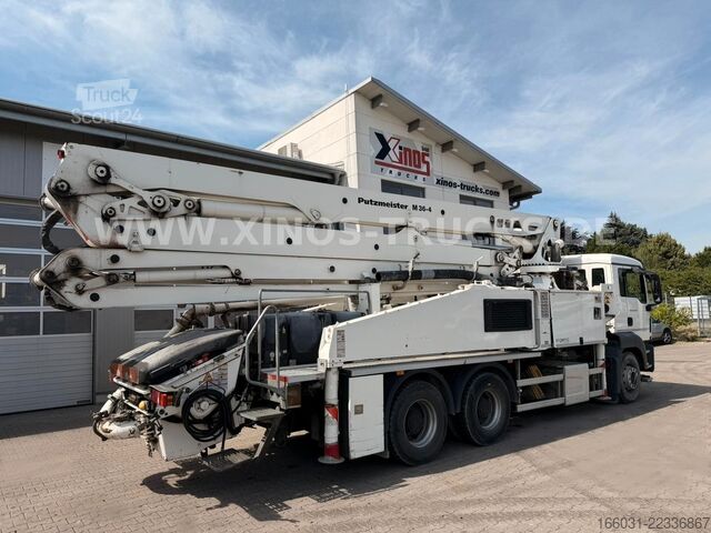 Autobetoniera cu pompă MAN TGS 6X4 PUTZMEISTER BSF 36M/5