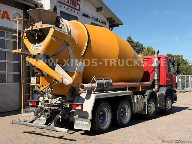 Φορτηγό αναμικτήρας σκυροδέματος SCANIA P410 8X4 Stetter 9m³ - German