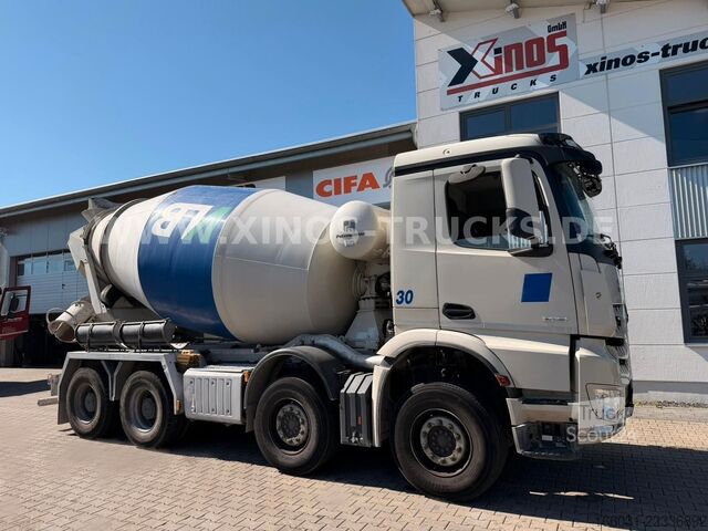 Автобетонозмішувач MERCEDES-BENZ Arocs 3751 8X4 Putzmeister 10m³ Retarder