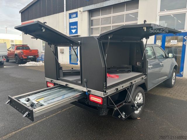 Pick-up van ISUZU D-Max Double Cab LS AT PEPEC Wechselsystem