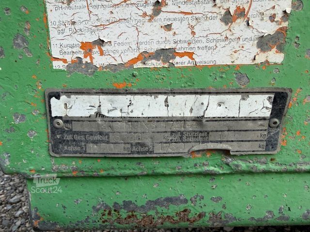 Low loader trailer  Franz Harbeck T3500TS