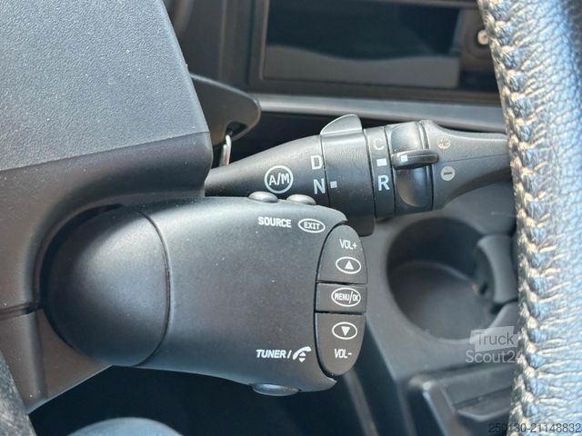 Plattewagen met zeil RENAULT D280 4x2 BL Plane&Spriegel / Palfinger LBW / ACC