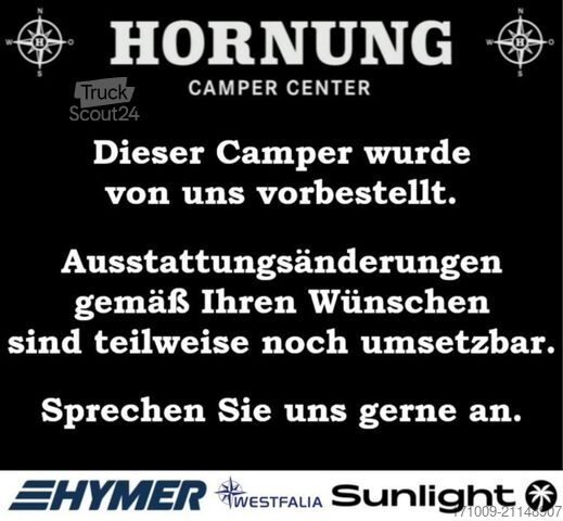 Obytné vozidlo WESTFALIA Columbus 540 D ohne Aufstelldach MARKISE SOLAR
