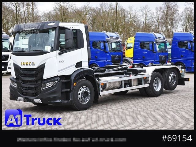 Φορτηγό γερανός roll-off IVECO X-Way AD280X42, HIAB Multilift, Garantie