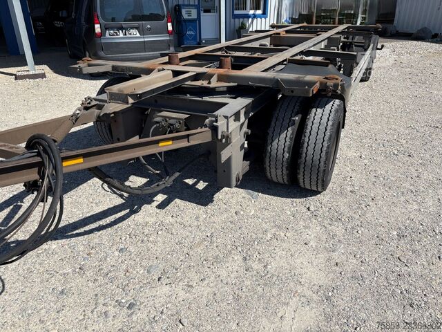 Maināms šasijas piekabe SOMMER Verzinkte BDF Lafette 235/75R17,5 BPW