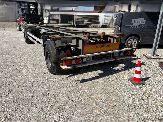 Maināms šasijas piekabe SOMMER Verzinkte BDF Lafette 235/75R17,5 BPW