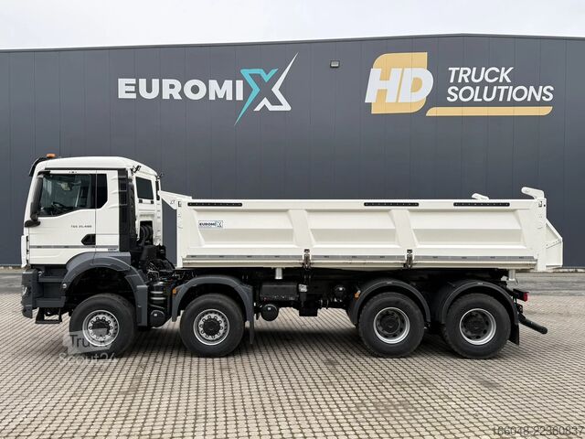 Volquete de 3 lados MAN TGS 35.480 MAN TGS 35.480 8x8 3-Seiten-Kipper E...