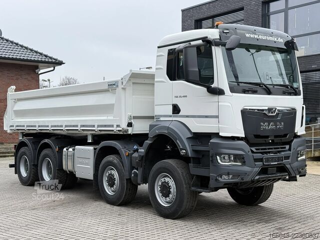 Volquete de 3 lados MAN TGS 35.480 MAN TGS 35.480 8x8 3-Seiten-Kipper E...