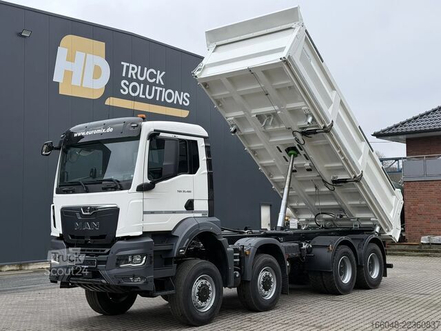 Volquete de 3 lados MAN TGS 35.480 MAN TGS 35.480 8x8 3-Seiten-Kipper E...