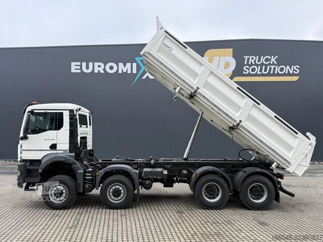 3 taraflı damper MAN TGS 35.480 MAN TGS 35.480 8x8 3-Seiten-Kipper E...