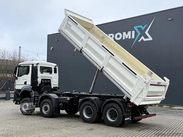 3 taraflı damper MAN TGS 35.480 MAN TGS 35.480 8x8 3-Seiten-Kipper E...