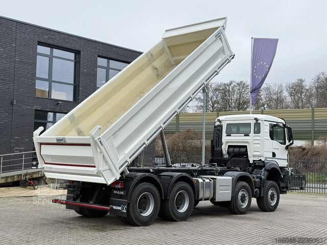 3 taraflı damper MAN TGS 35.480 MAN TGS 35.480 8x8 3-Seiten-Kipper E...