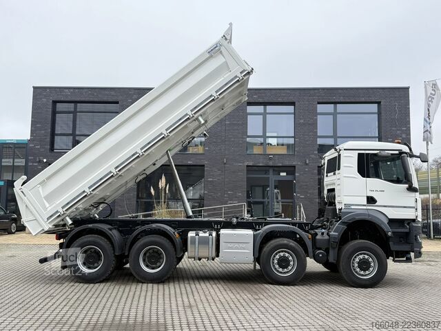 3 taraflı damper MAN TGS 35.480 MAN TGS 35.480 8x8 3-Seiten-Kipper E...