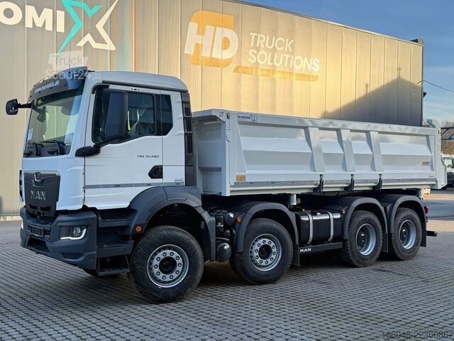 3-zijdige kipper MAN TGS 41.480 MAN TGS 41.480 8x4 EuromixMTP 3-Seit...