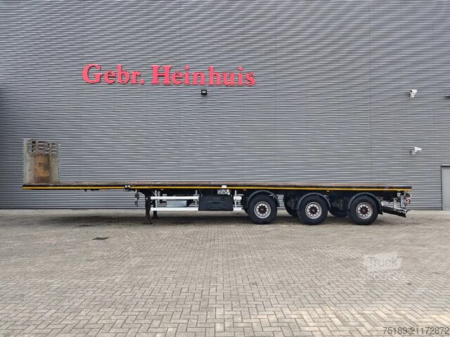 Plattformanhänger Faymonville F-S43-1AAF 7.3 Meter Extandable Powersteering!