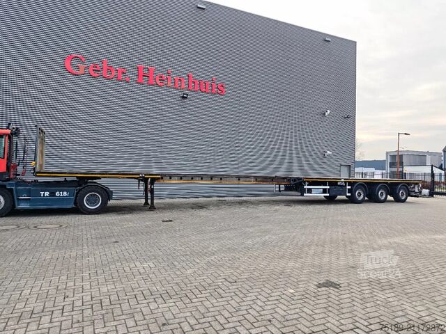 Plattformanhänger Faymonville F-S43-1AAF 7.3 Meter Extandable Powersteering!