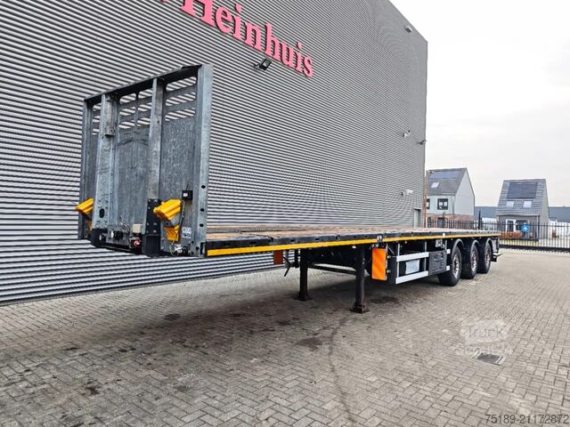 Plattformanhänger Faymonville F-S43-1AAF 7.3 Meter Extandable Powersteering!