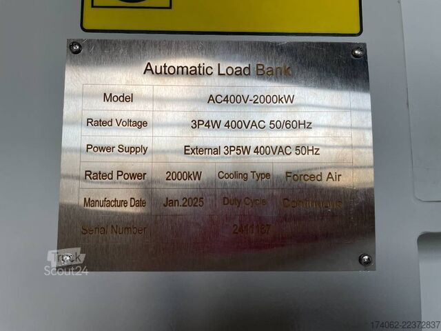   DPX Power Loadbank AC400V-2.000 kW - DPX-30028